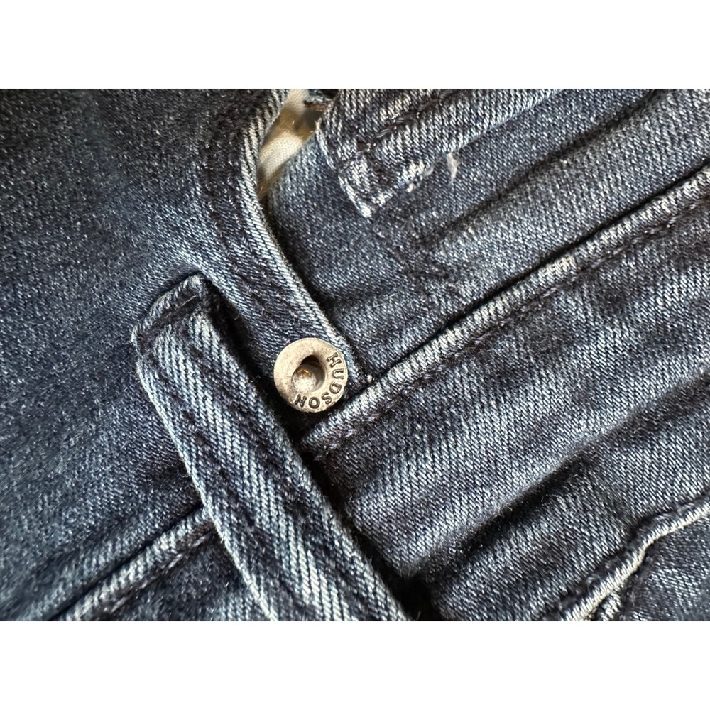 Hudson Los Angeles Womens Straight Leg Jeans Blue Denim Medium Wash Size 6 - Picture 10 of 10